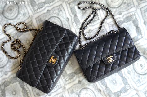 chanel small classic flap vs medium|authentic Chanel double flap bag.